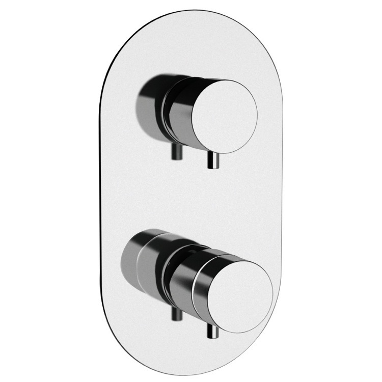 Remer NT92US-CR Thermostatic Two Way Shower Diverter